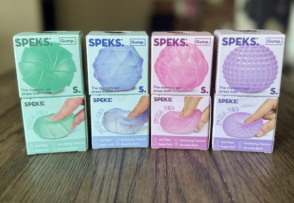 Speks Gump Surface Edge, Quilt, Scale, Burst, Sensory Novelty Squishy Toy New